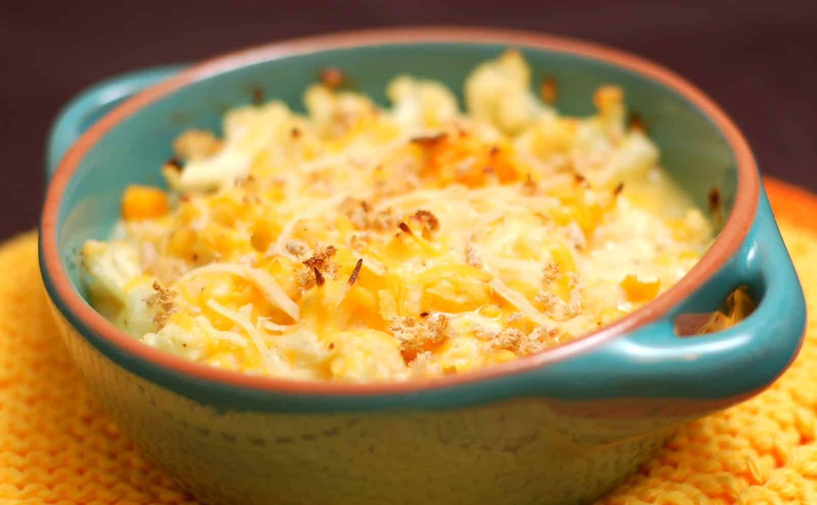 Zesty Cauliflower Au Gratin A Kitchen Addiction