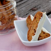 {A Kitchen Addiction} Cranberry Pistachio Biscotti