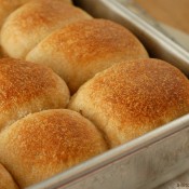 {A Kitchen Addiction} Herbed Wheat Dinner Rolls