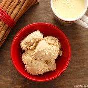 {A Kitchen Addiction} Eggnog Ice Cream