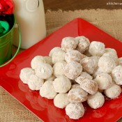{A Kitchen Addiction} Snowball Cookies 3 Ways