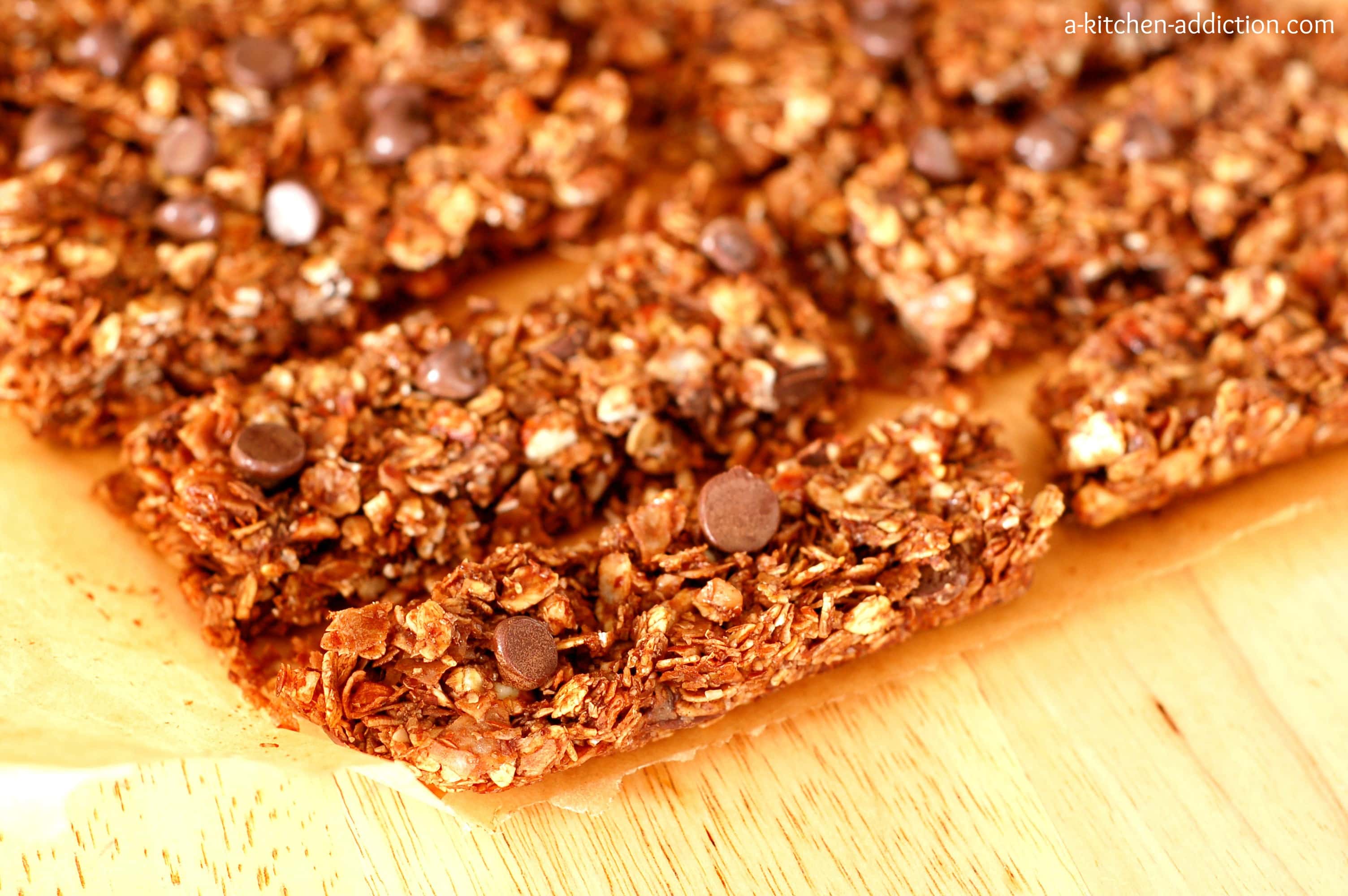 Almond Joy Granola Bars A Kitchen Addiction