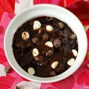 Chocolate Raspberry Pudding Cake