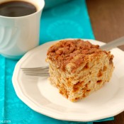 Cinnamon Chip Breakfast Cake - www.a-kitchen-addiction.com