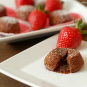 Molten Lava Cake Bites