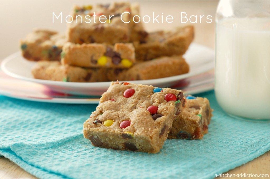 Monster Cooke Bars Recipe