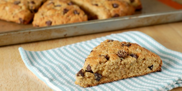 Peanut Butter Chocolate Chip Oatmeal Scones Recipe