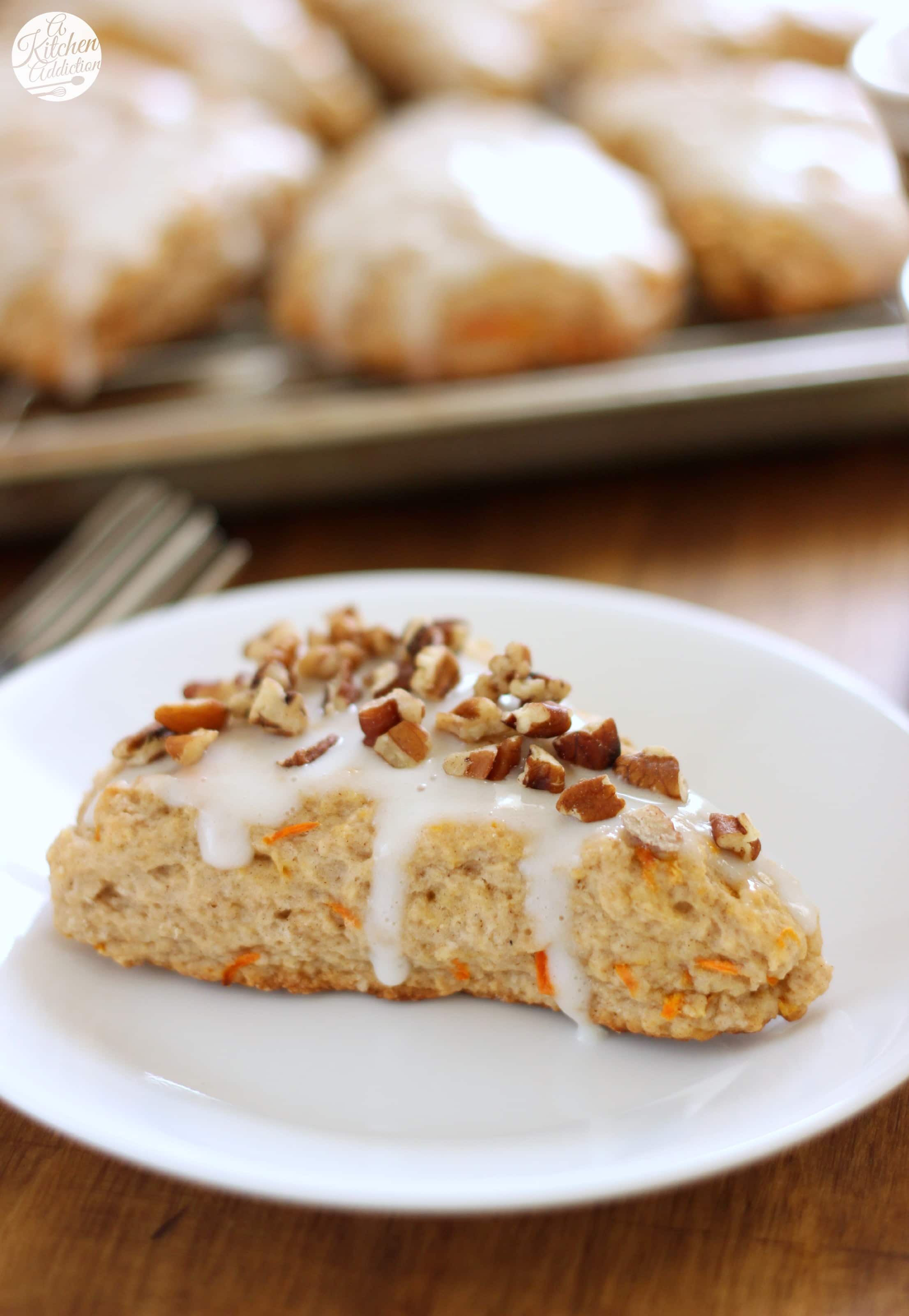 Carrot Cake Scones A Kitchen Addiction