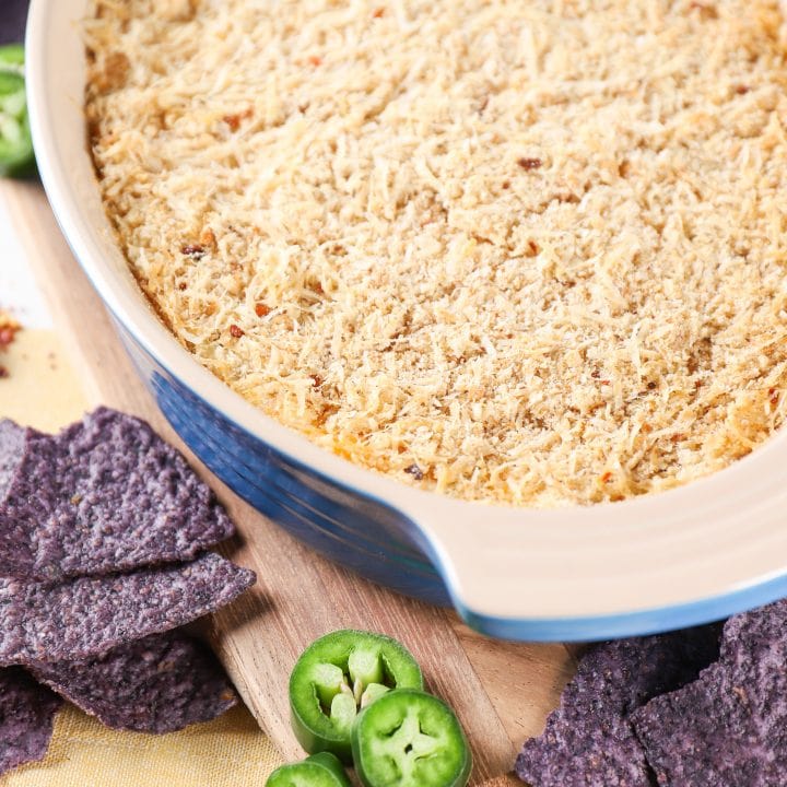 Jalapeno Popper Dip Recipe from A Kitchen Addiction