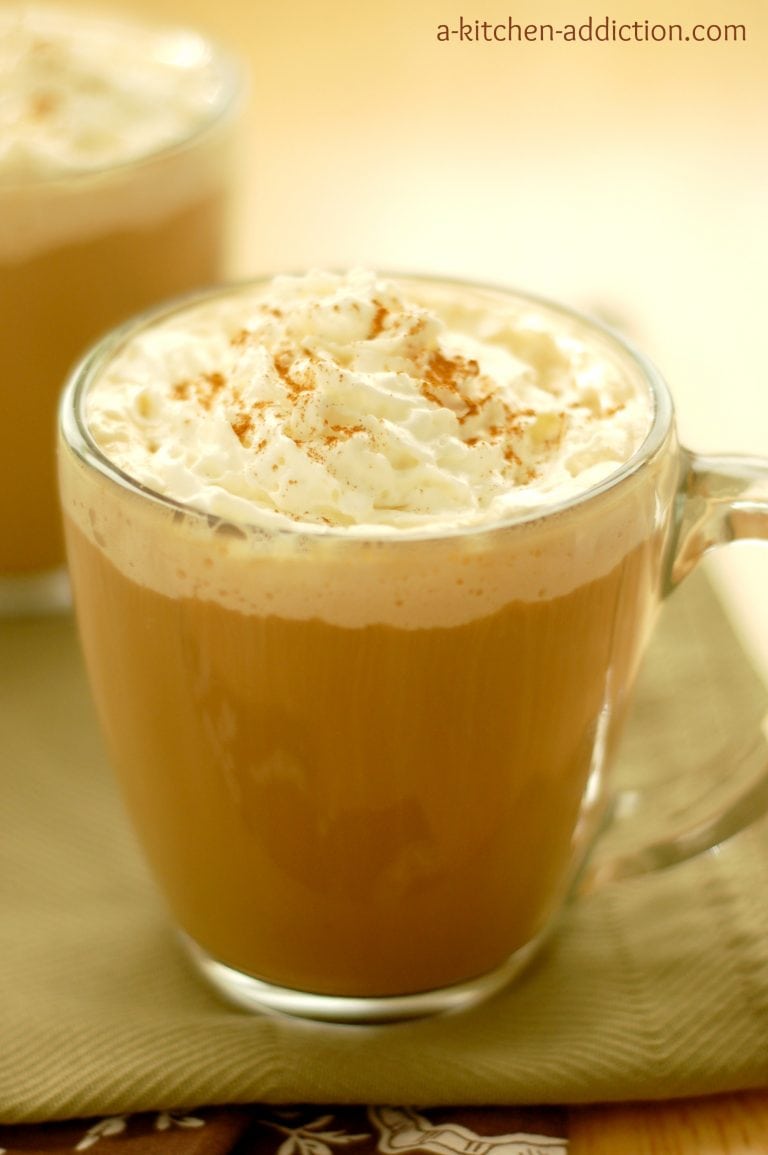 Cinnamon French Toast Latte A Kitchen Addiction