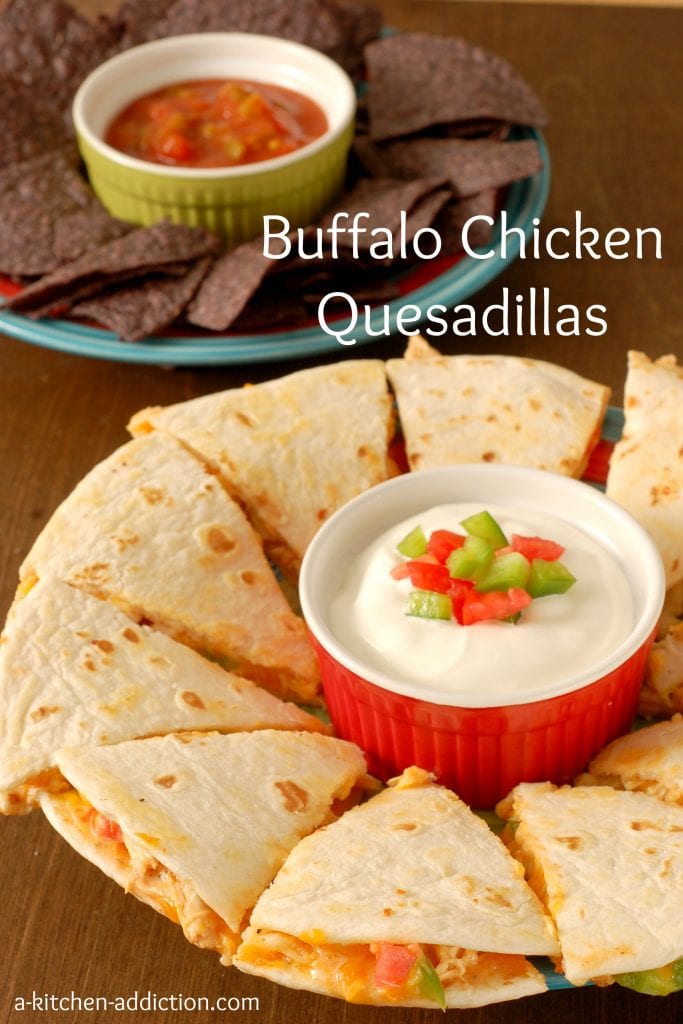 Easy Chicken Quesadillas