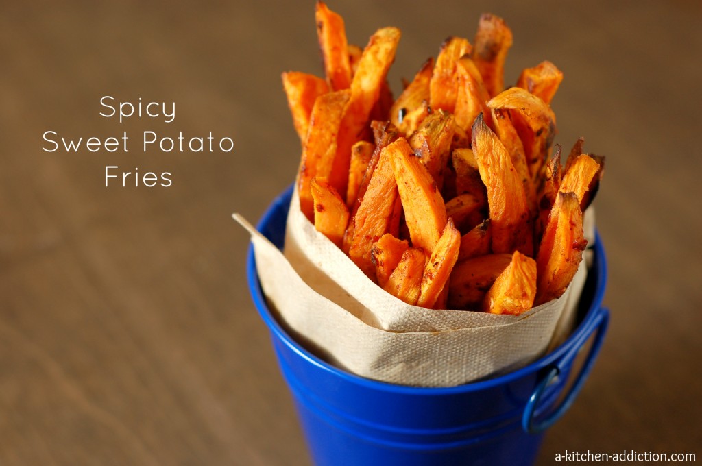 Spicy Baked Sweet Potato Fries