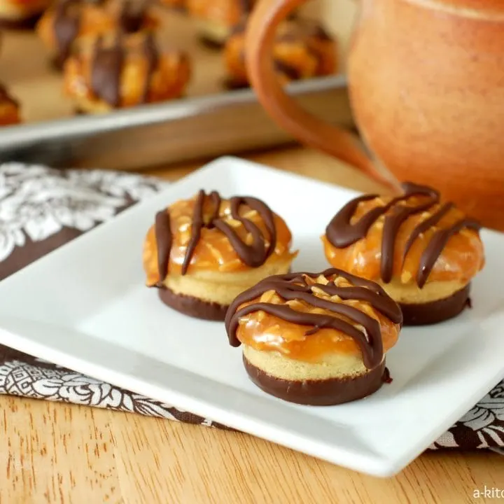 Samoa Baked Mini Donuts Recipe