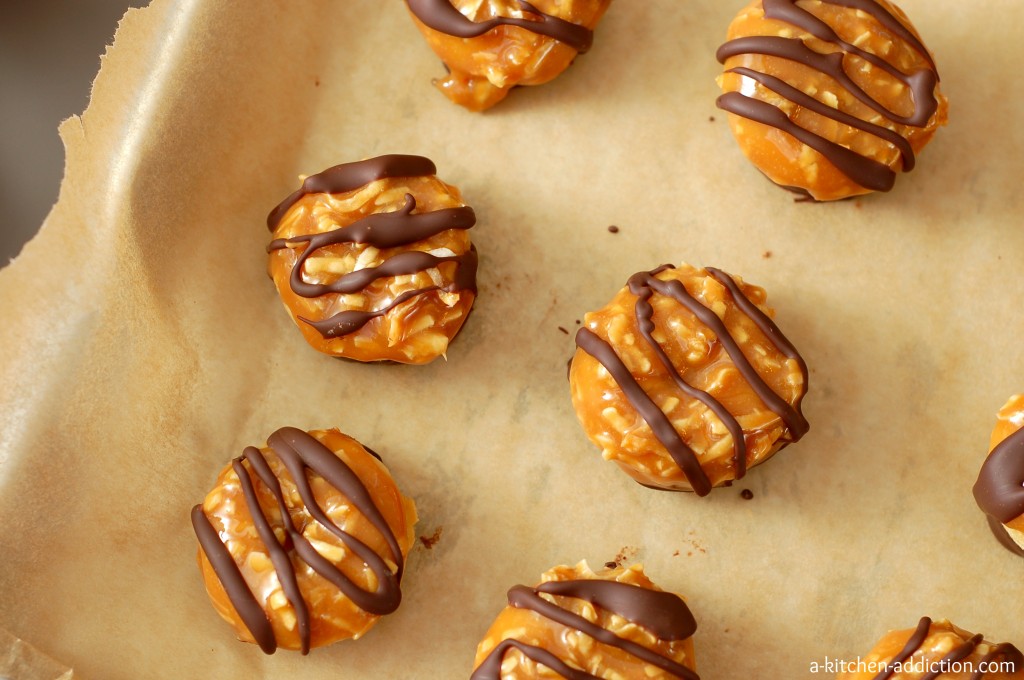 Samoa Baked Mini Donuts Recipe