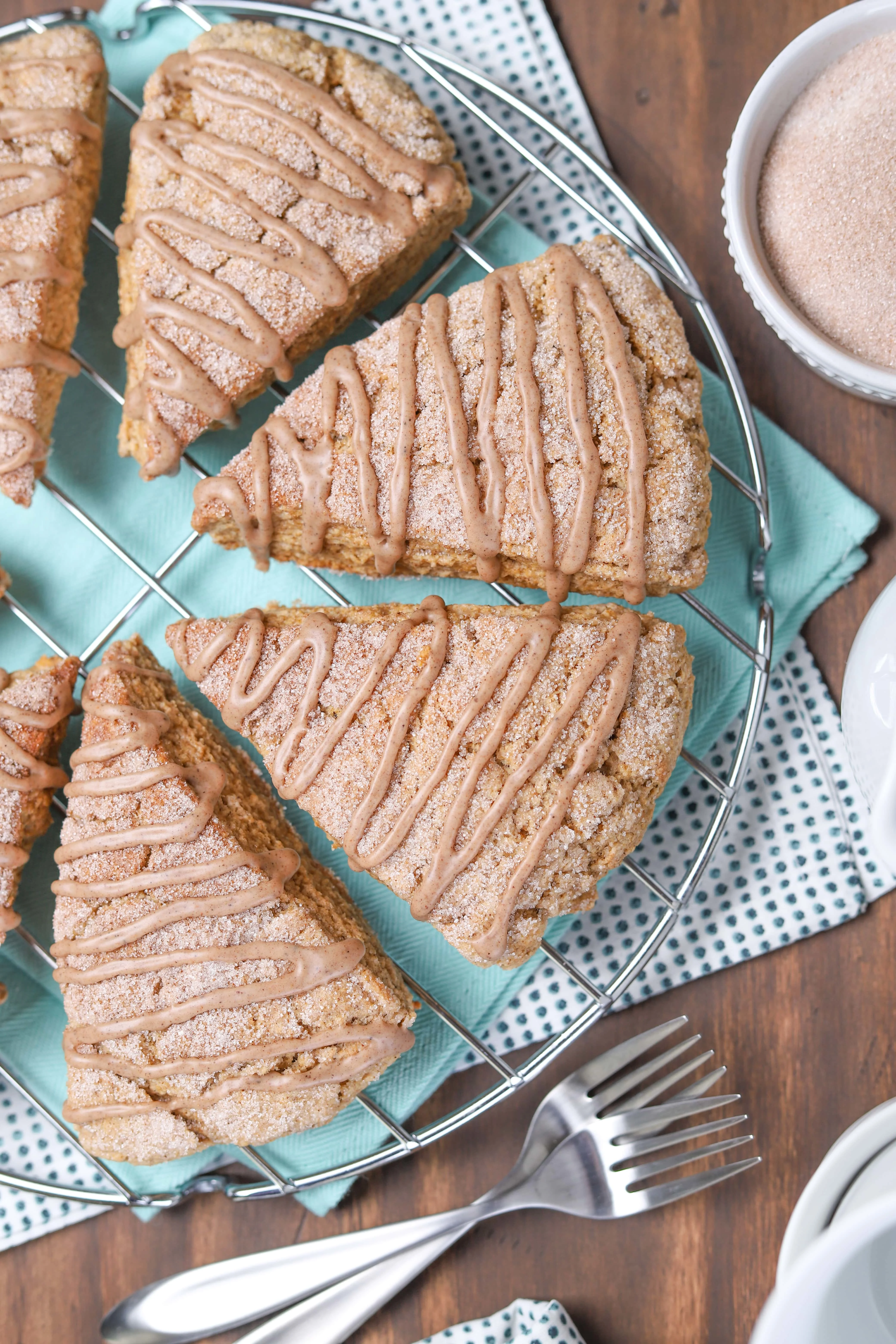 French Toast Scones with Maple Glaze Recipe