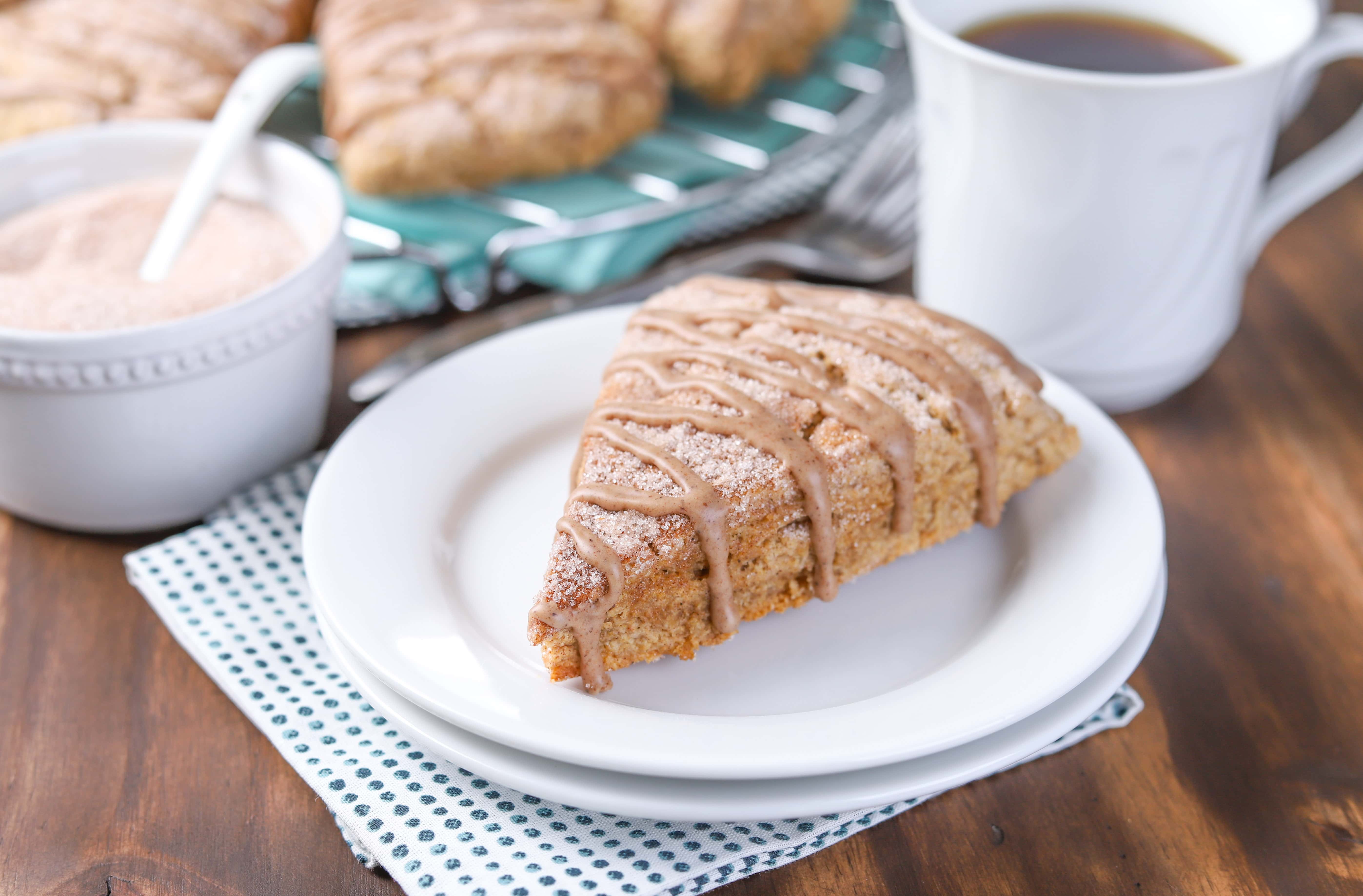 Maple Glazed French Toast Scones Recipe