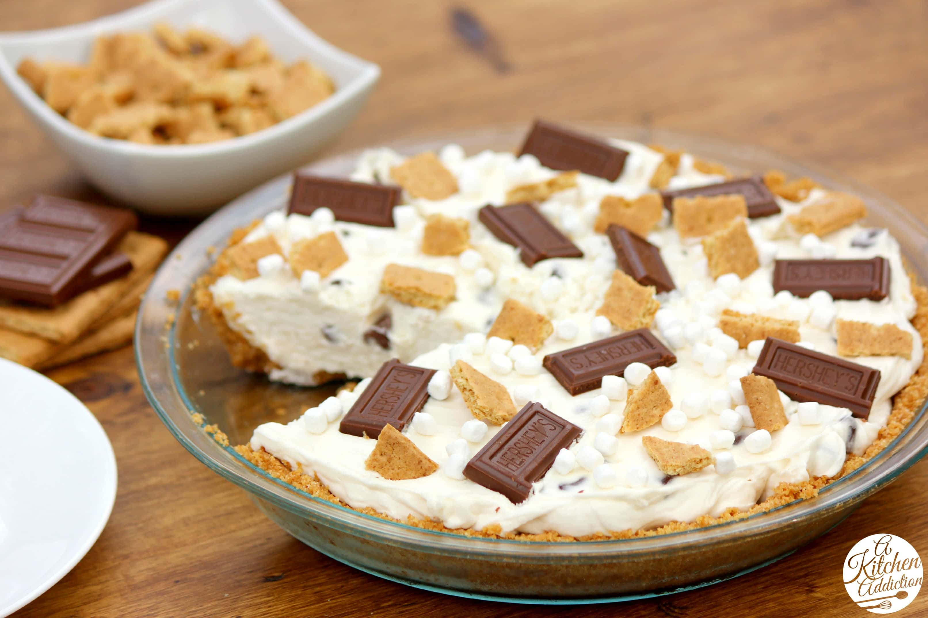 No-Bake S'mores Pie Recipe