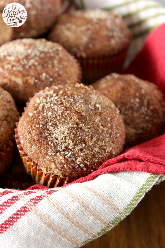 Cinnamon Maple Muffins Recipe l www.a-kitchen-addiction.com