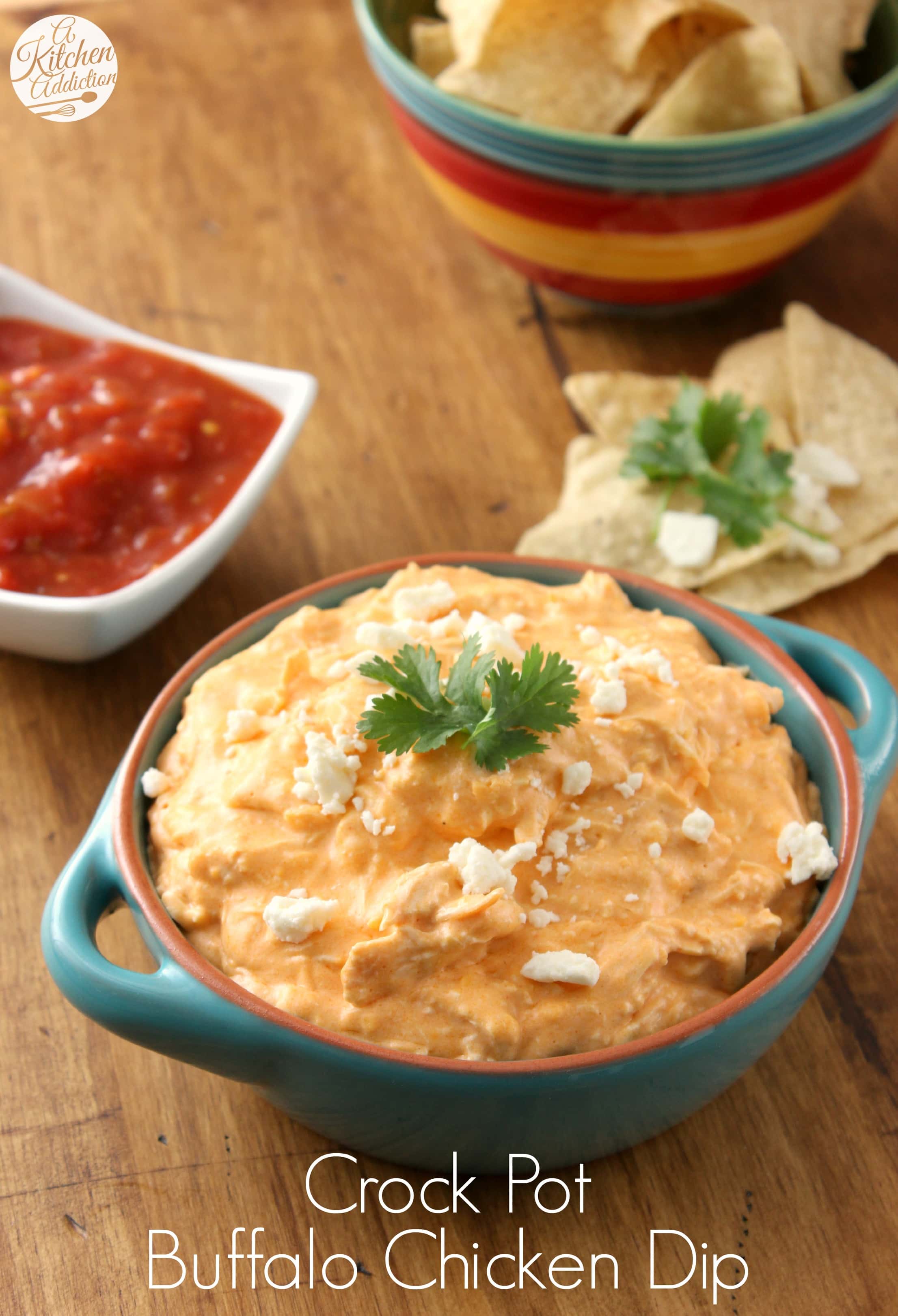 Crock Pot Buffalo Chicken Dip