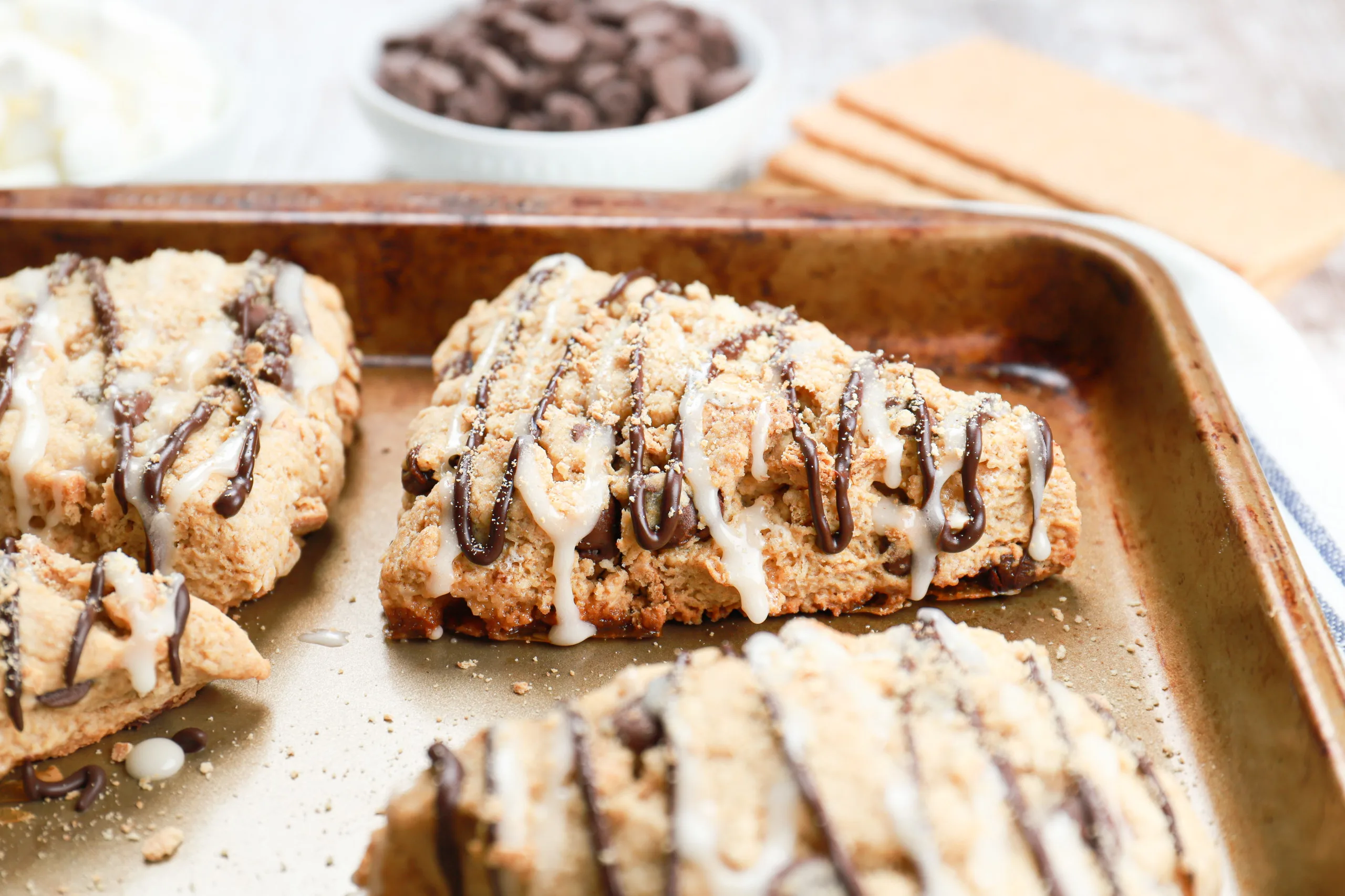 Chocolate Chip Scones - Nordic Ware