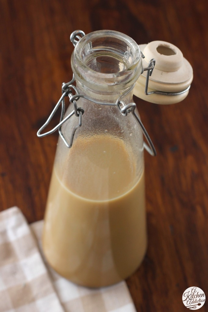 Diary Free Pumpkin Spice Coffee Creamer Recipe l www.a-kitchen-addiction.com