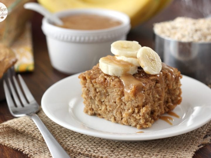 Peanut Butter Banana Bread Baked Oatmeal