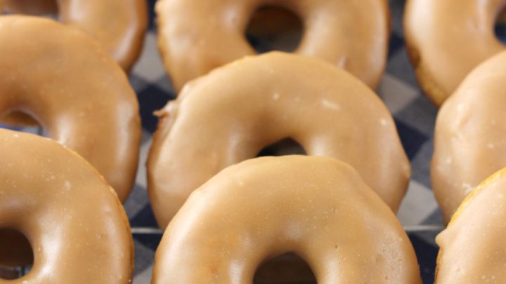 Pumpkin French Toast Donuts