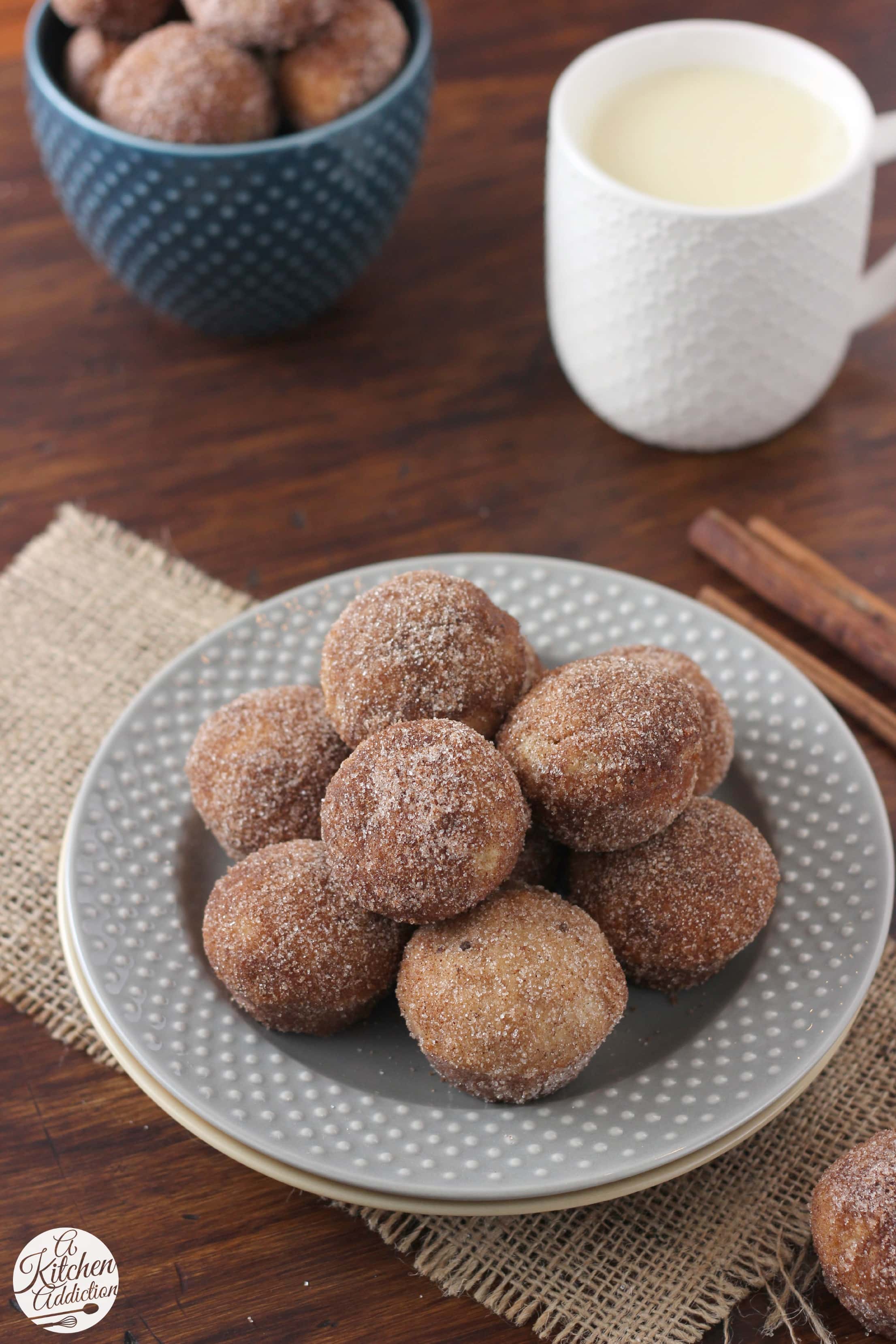 Cinnamon Cookie Butter Mini Muffins - Chez CateyLou