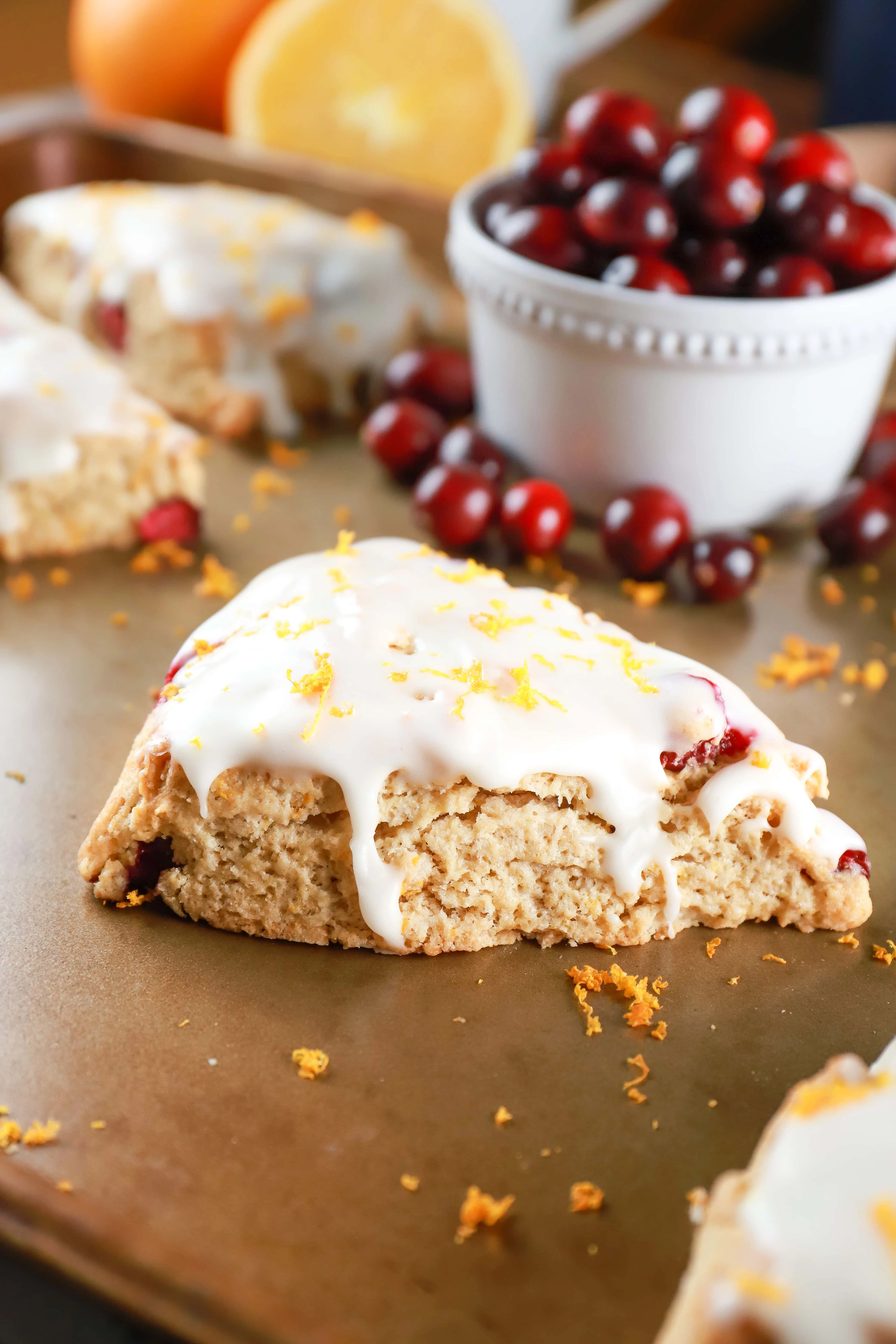 Cranberry-Orange Scones in a Cast Iron Skillet – Field Company