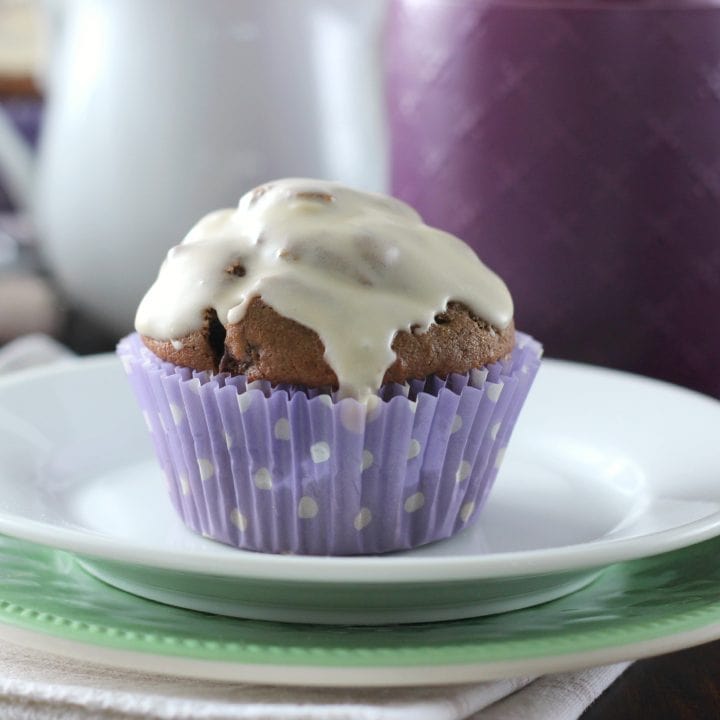 Mocha Chip Muffins Recipe from A Kitchen Addiction