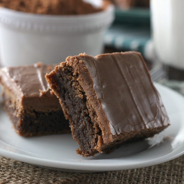 Buttermilk Brownies Recipe from A Kitchen Addiction