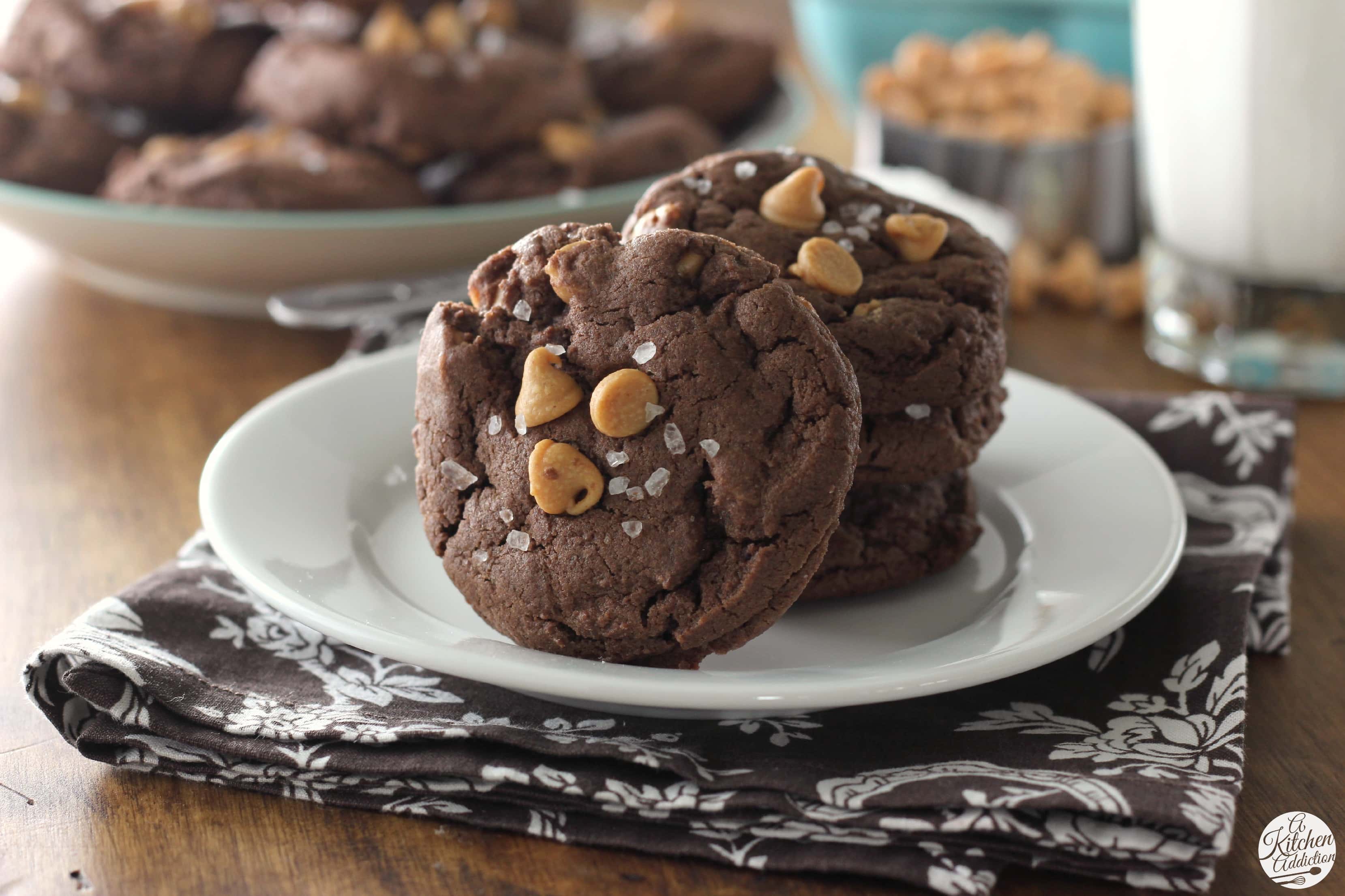 Nutella Peanut Butter Cookies - Julie Marie Eats