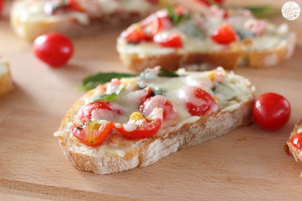 Bruschetta Melts Recipe from A Kitchen Addiction