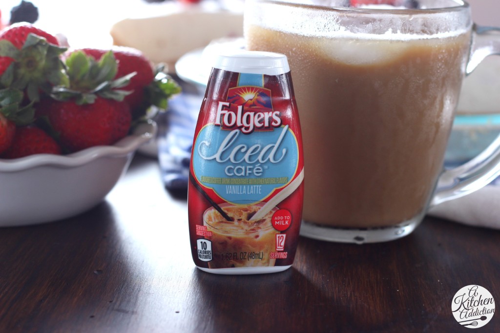 Folgers Iced Cafe Vanilla Latte #myicedcafe