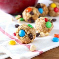 Peanut Butter Chocolate Trail Mix Bites