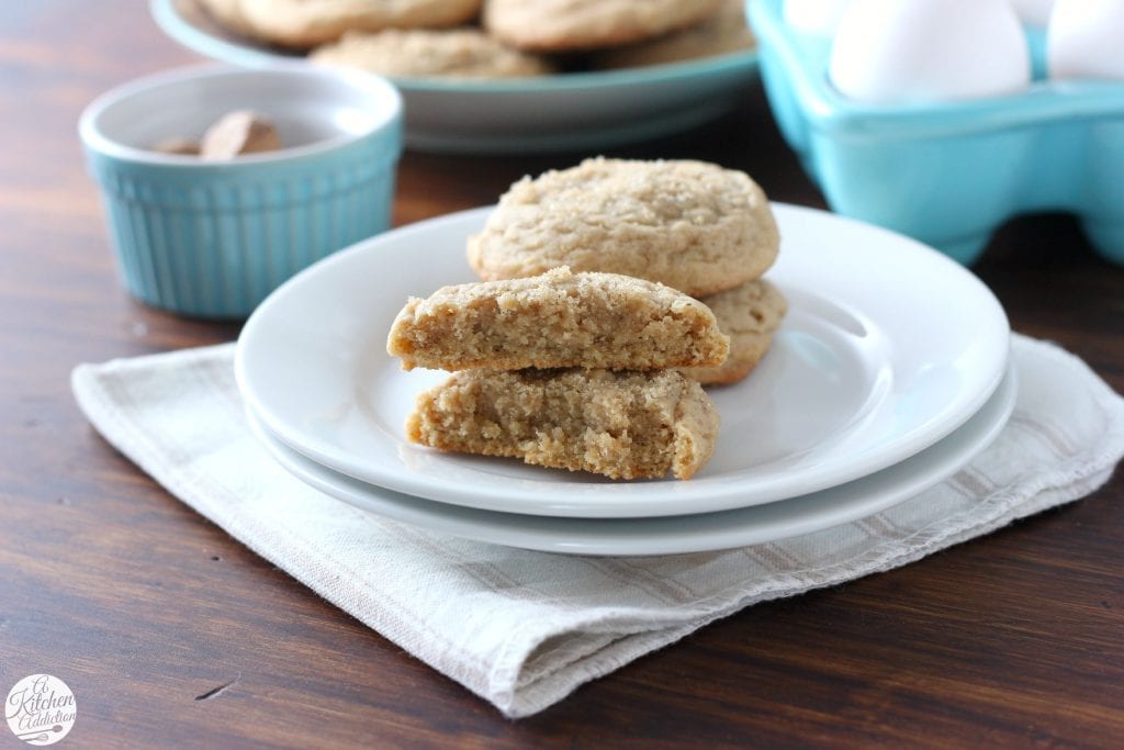 Soft Baked Brown Sugar Maple Nutmeg Cookies Recipe from A Kitchen Addiction