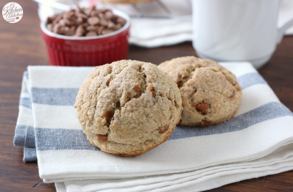 Easy Maple Scones with Cinnamon Chips Recipe from A Kitchen Addiction