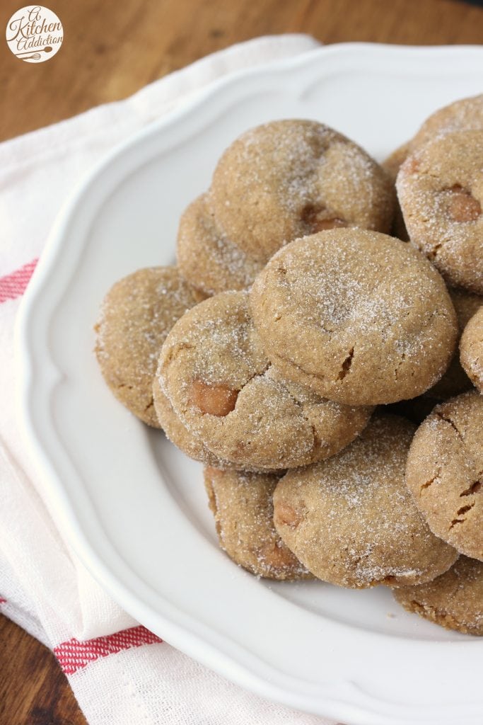 Soft Baked Caramel Ginger Cookies A Kitchen Addiction