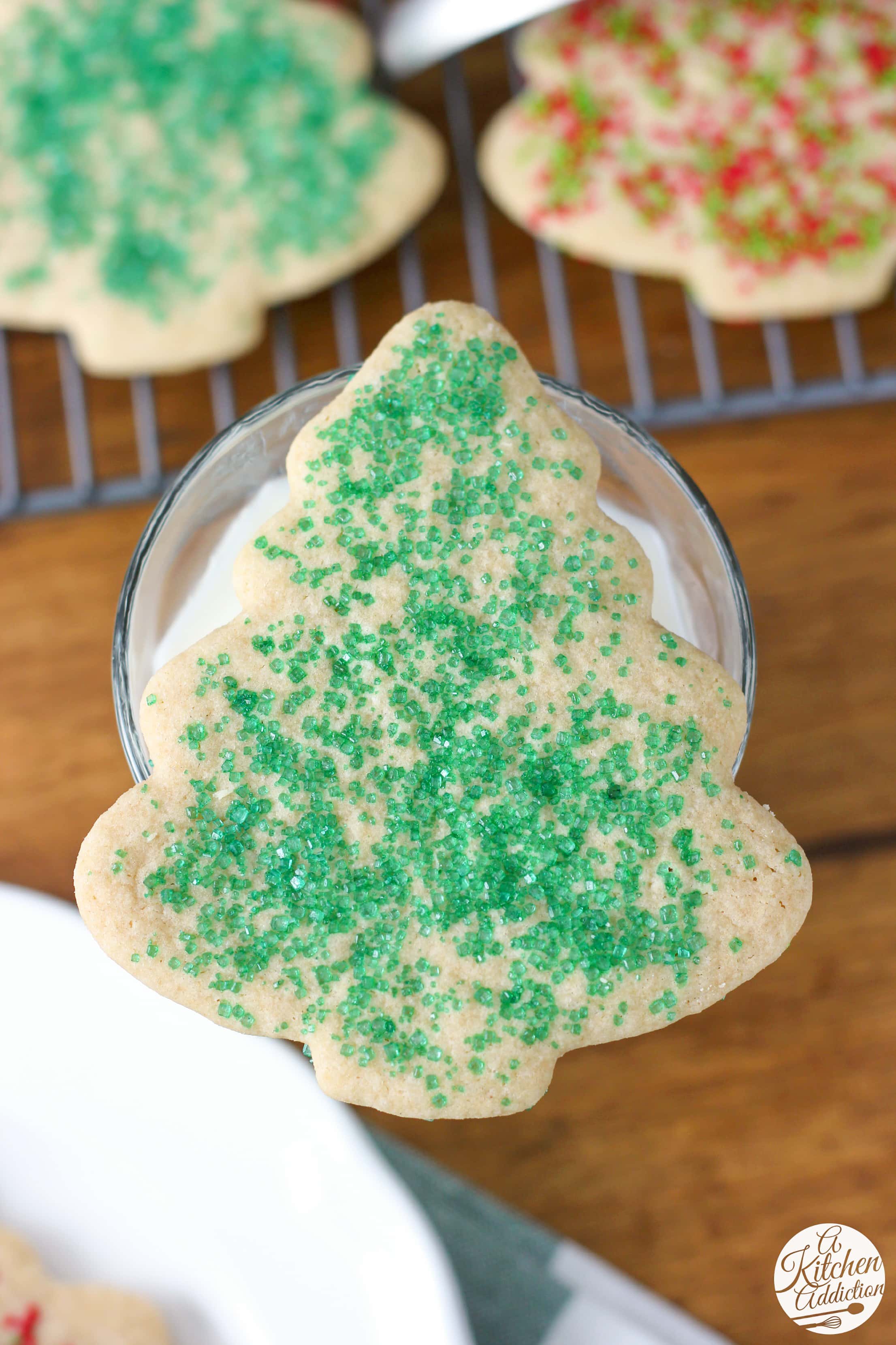 Lightened Up Sugar Cookies Recipe from A Kitchen Addiction