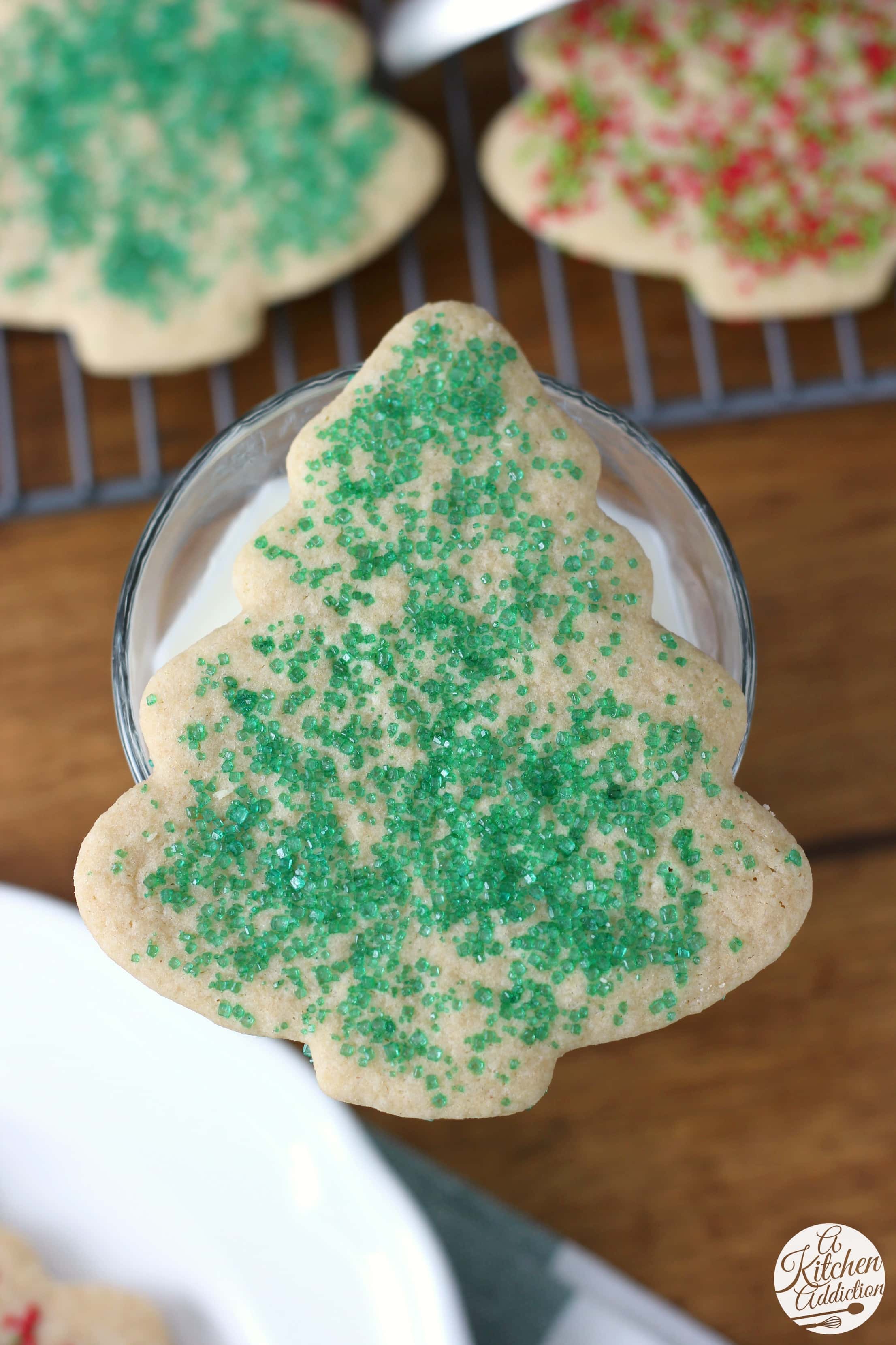 Healthier Sugar Cookies Recipe from A Kitchen Addiction