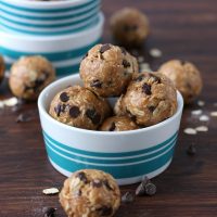 Peanut Butter Oatmeal Cookie Granola Bites
