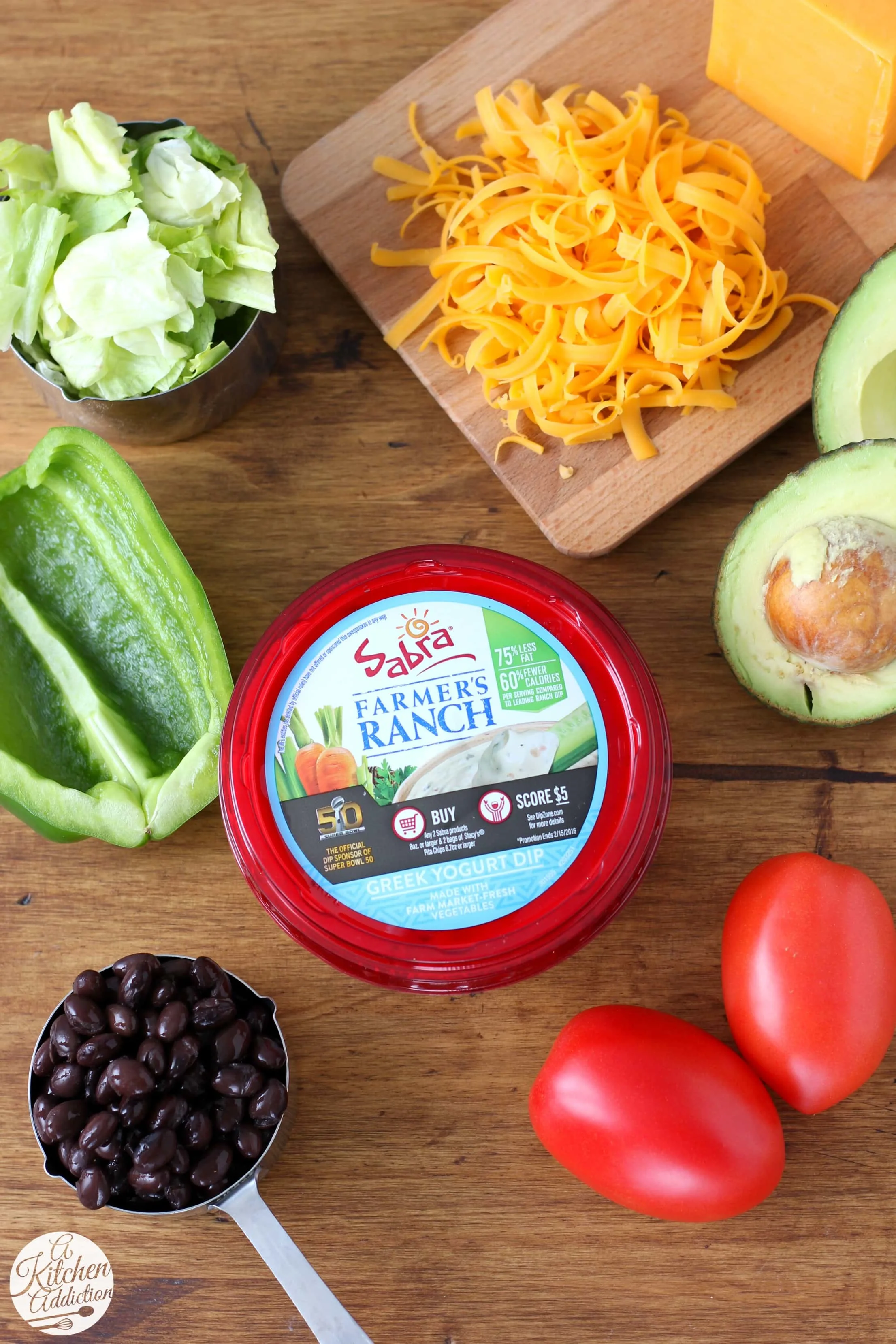 Sabra Farmer's Ranch Greek Yogurt Dip Game Day Appetizer