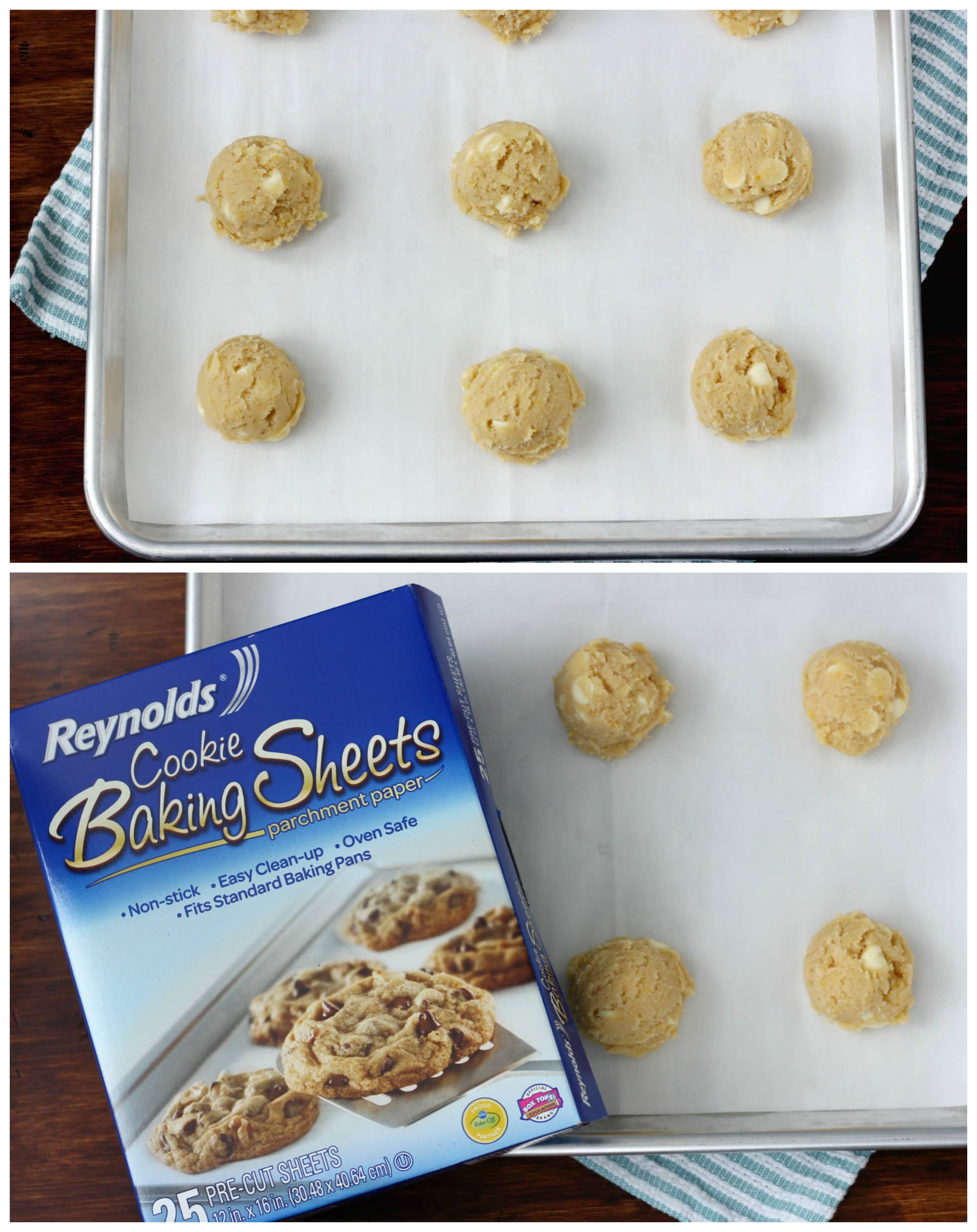 Reynolds Kitchens Cookie Baking Sheets, Pre-Cut Parchment Paper