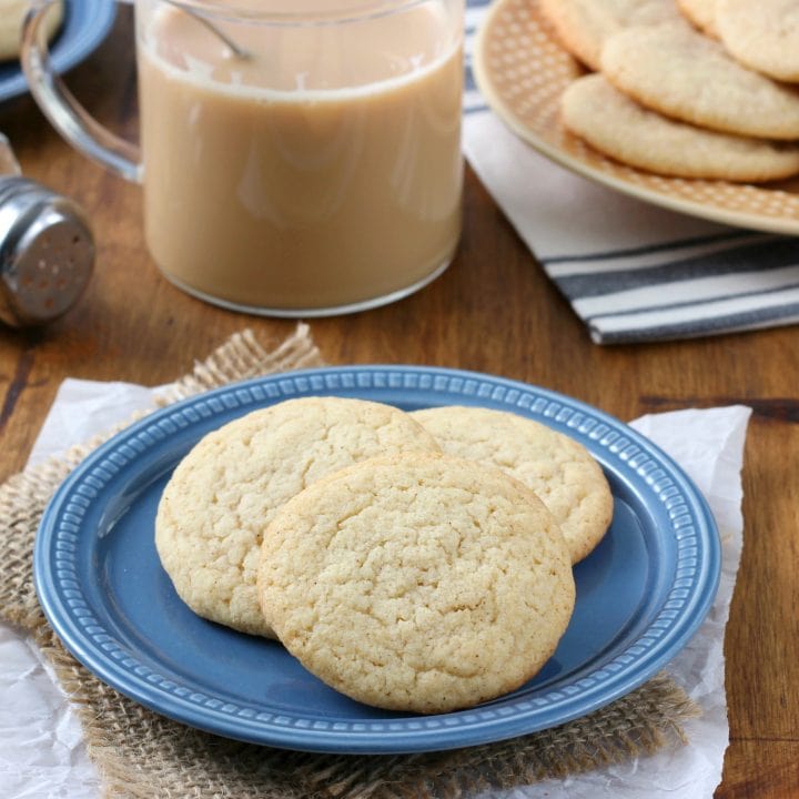 Cinnamon Tea Cookies Recipe from A Kitchen Addiction