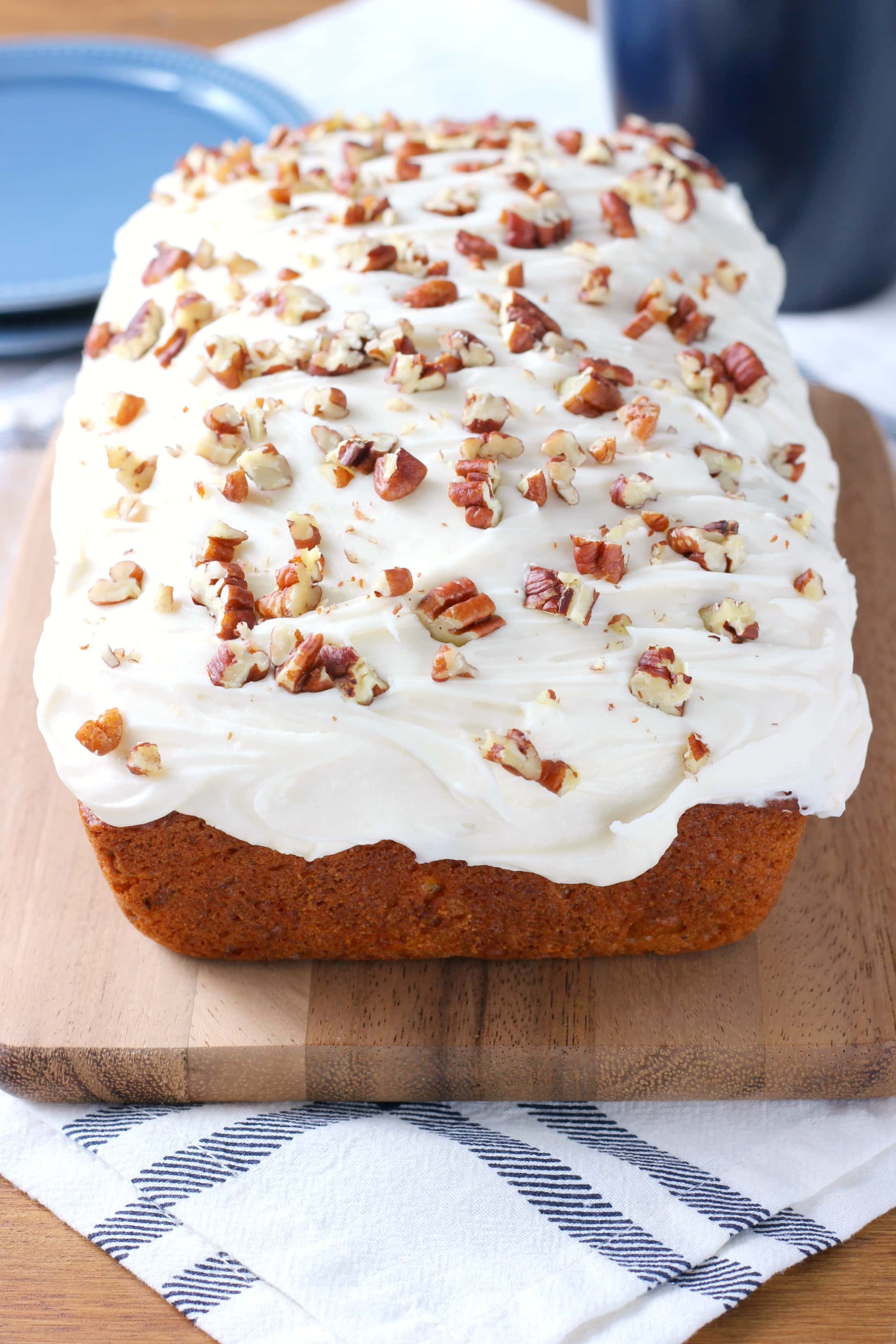 Zucchini Carrot Cake Bread Recipe from A Kitchen Addiction