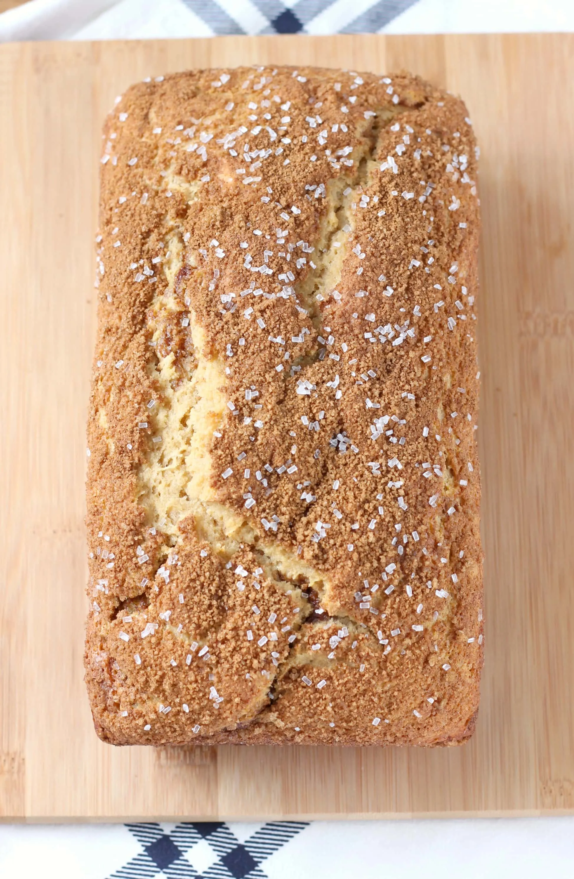 Cinnamon Swirl Maple Yogurt Bread Recipe from A Kitchen Addiction