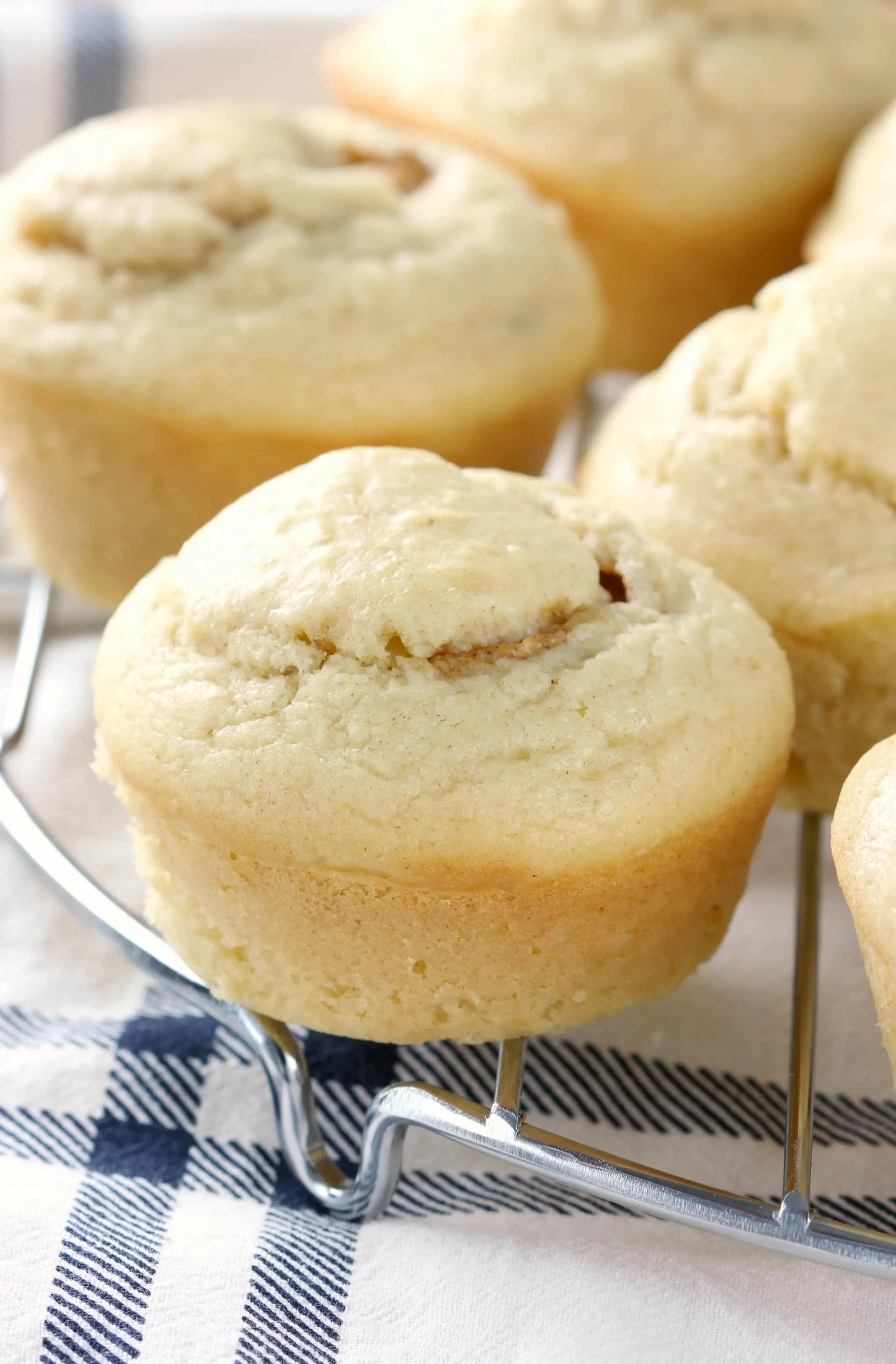 Pumpkin Swirled Pancake Muffins Recipe from A Kitchen Addiction