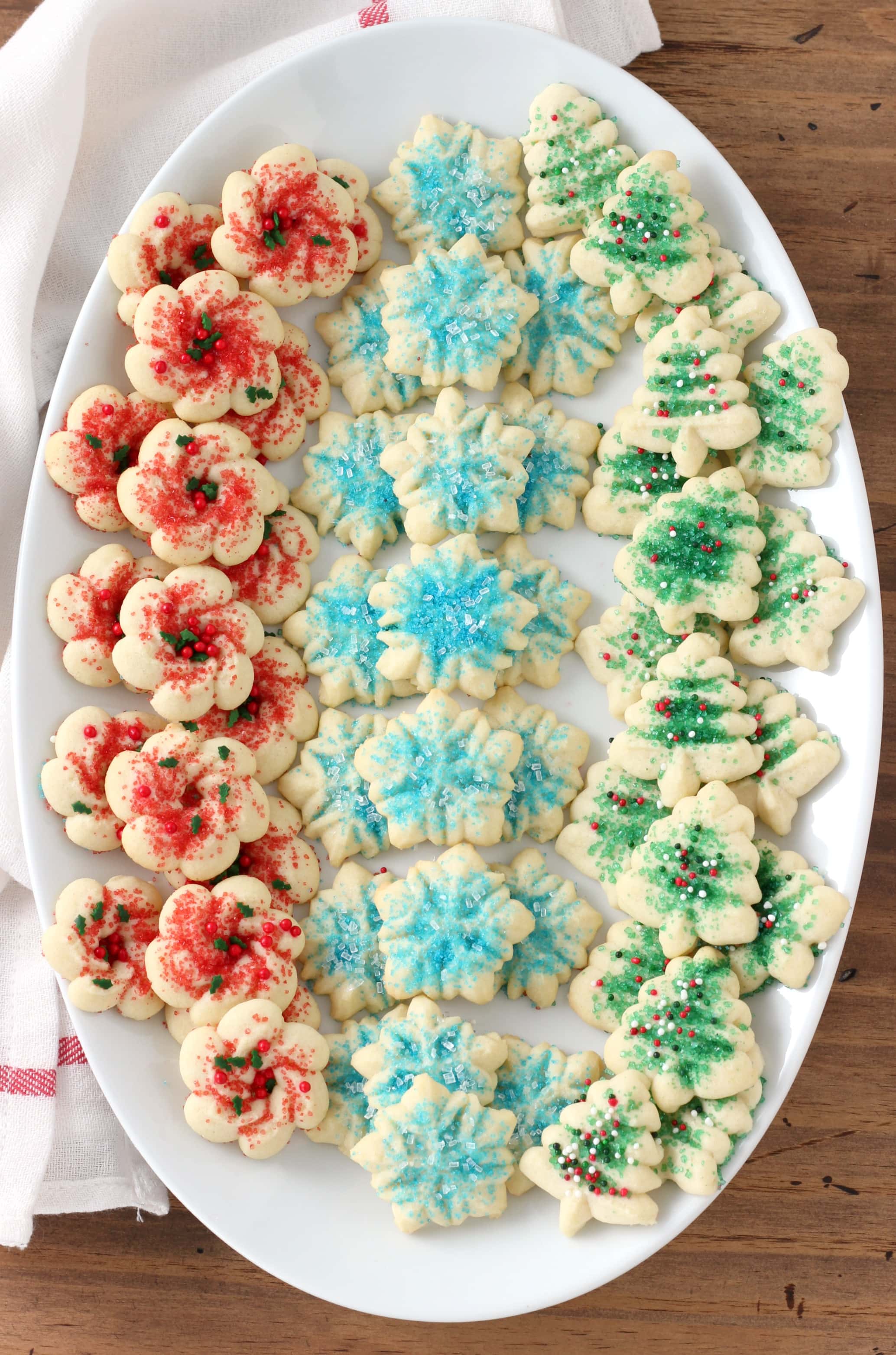 Classic Spritz Cookies A Kitchen Addiction
