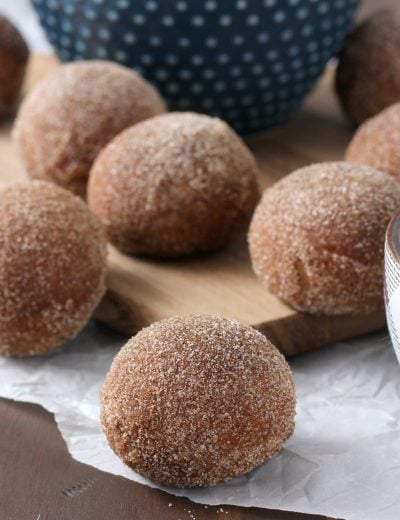 Gingerbread Soft Pretzel Bites Recipe from A Kitchen Addiction