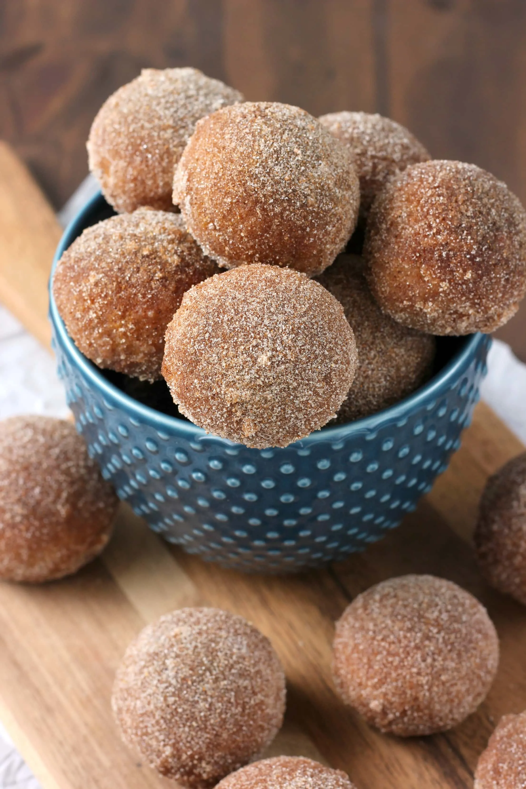 Gingerbread Soft Pretzel Bites with Cream Cheese Dip Recipe from A Kitchen Addiction